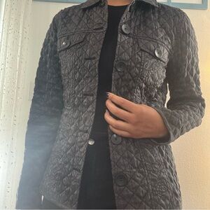 Quilted Black Jacket